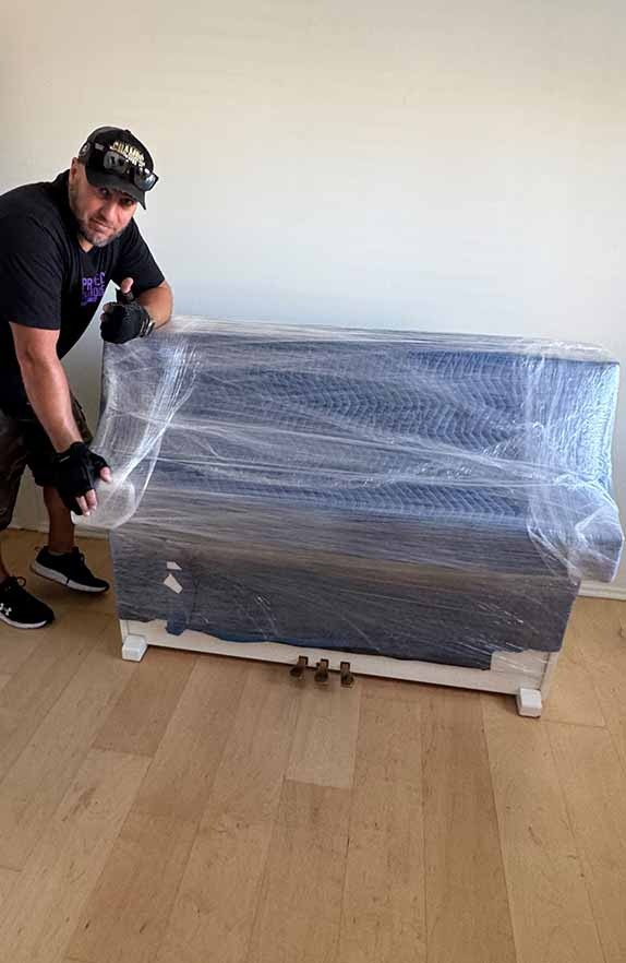Packing Upright done
